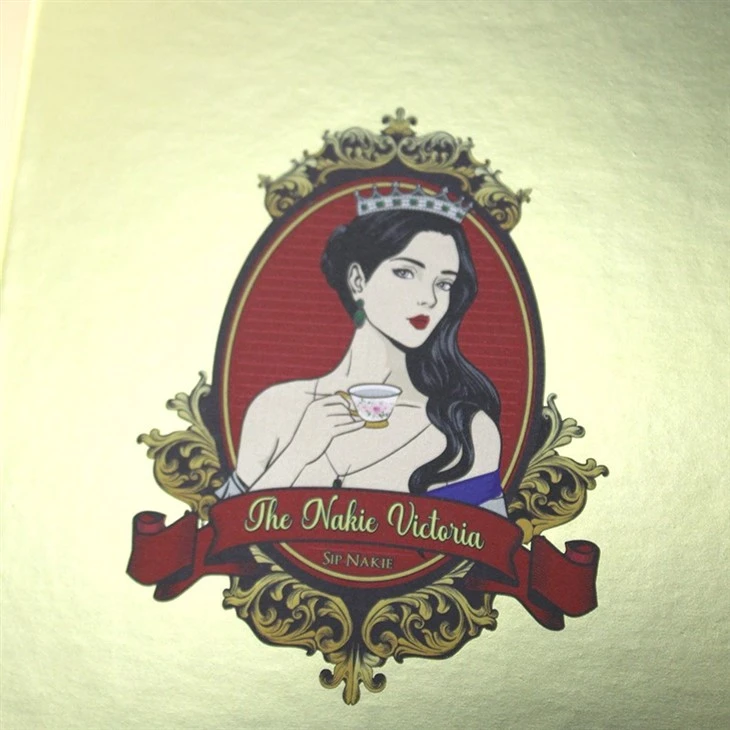 Gold Magnetic Box For Tea